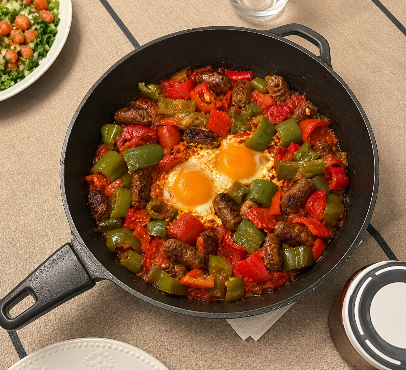 Authentic Tunisian Shakshuka